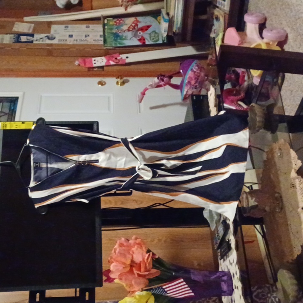 Brenda Tie Front Dress